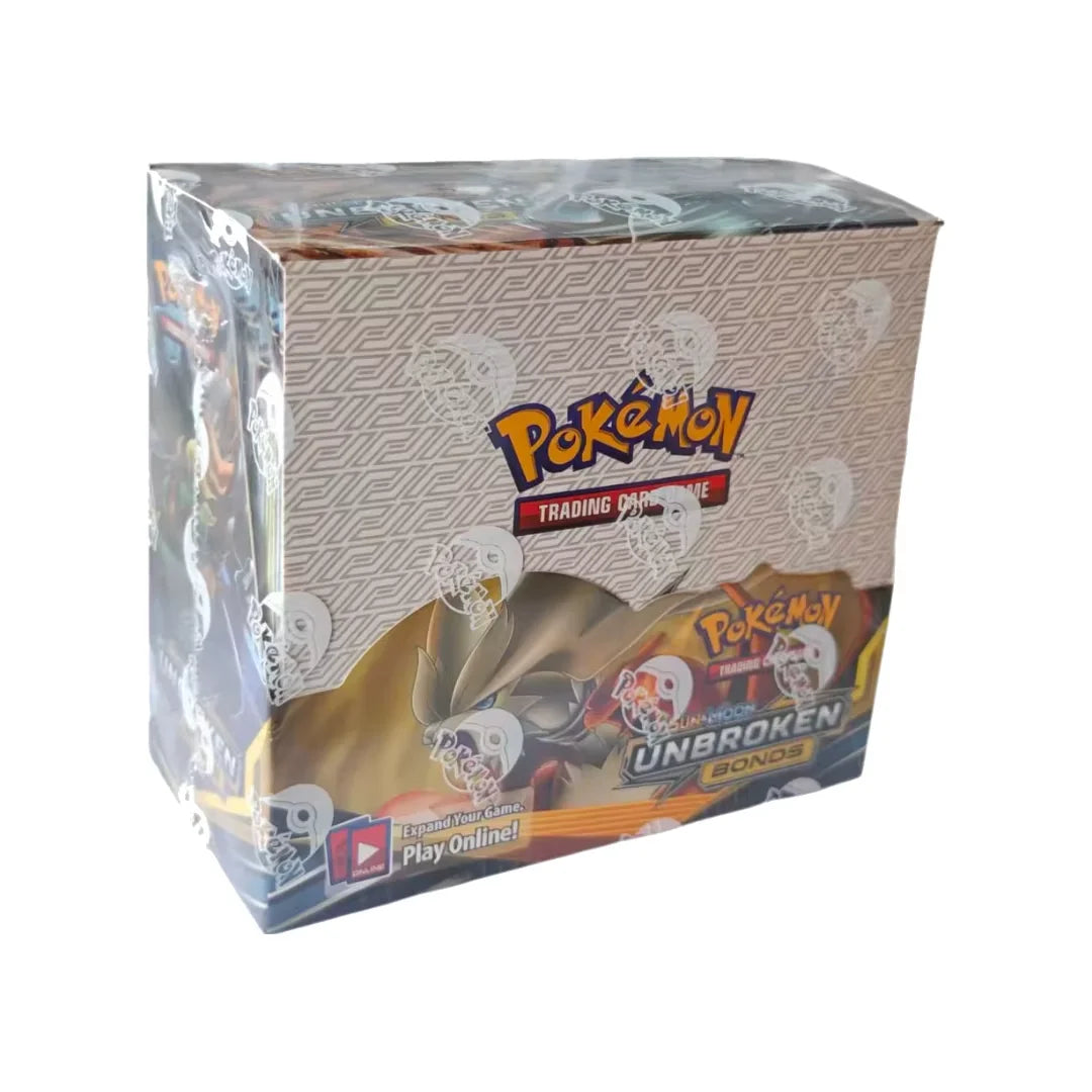 Pok é mon TCG Sun & Moon Booster Box Sealed Trading Card Lunala Solgaleo Incineroar Decidueye Anime Collectible Collection Gift