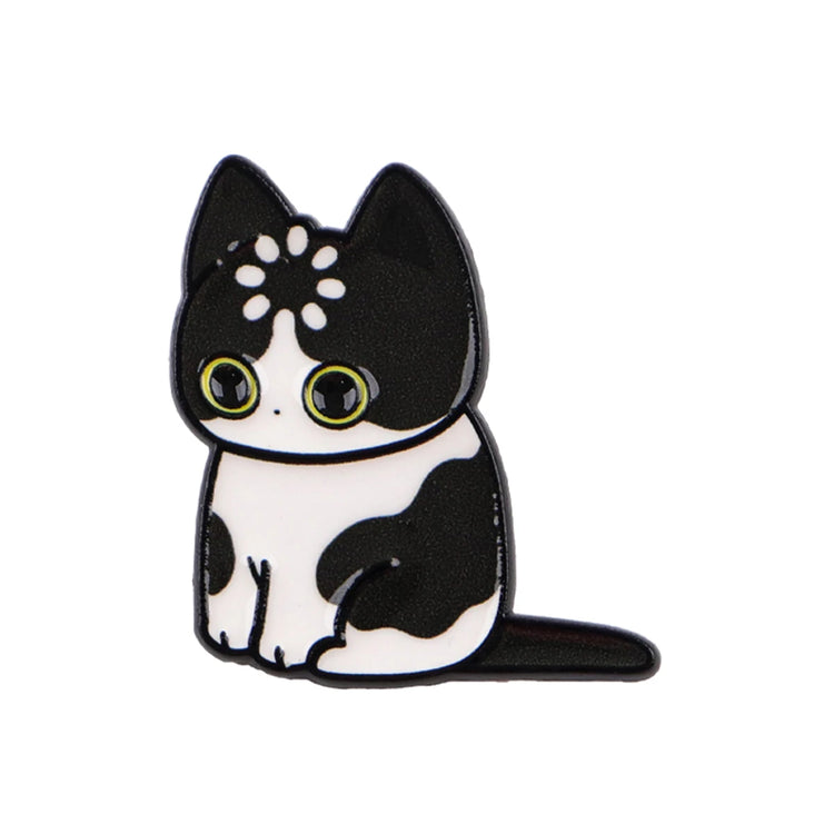 Loading... Cats Enamel Pin Cute Cartoon Animals Brooch Lapel Pins Badge on Backpack Clothing Accessories Fashion Jewelry Gifts