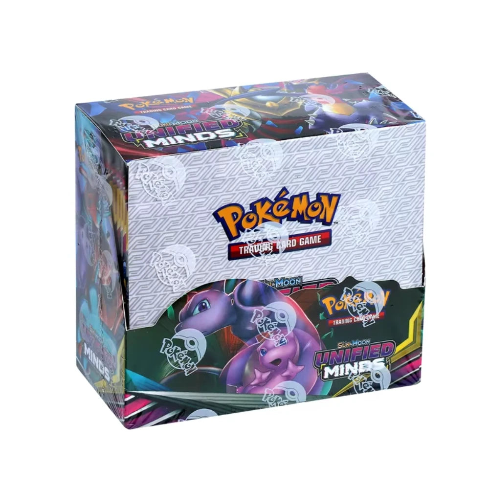Pok é mon TCG Sun & Moon Booster Box Sealed Trading Card Lunala Solgaleo Incineroar Decidueye Anime Collectible Collection Gift