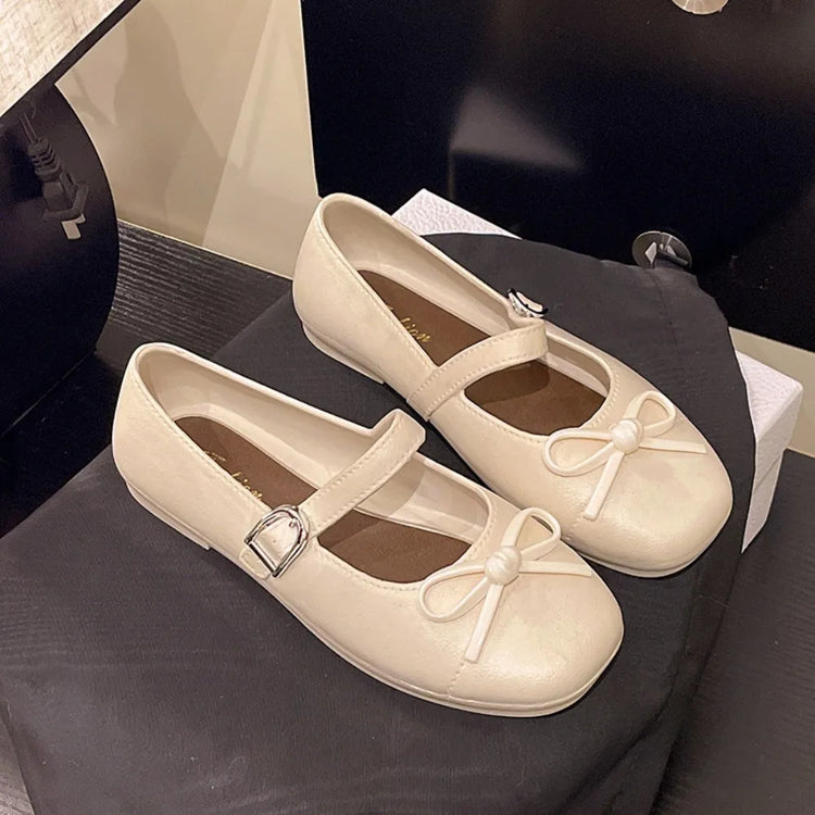 Sweet Women's Pearl Bow Tie Sandals Non-slip Versatile Summer Dresses Flats Soft Flat Comfortable Low Heel Outdoor Beach Sandals