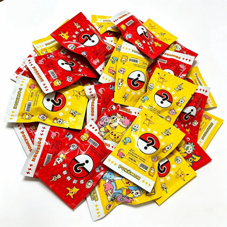 16Pcs Cute Cartoon Anime Eraser Blind Bag, Random Mini Pocket Desktop Decoration, Collectible Campus Supply Gift