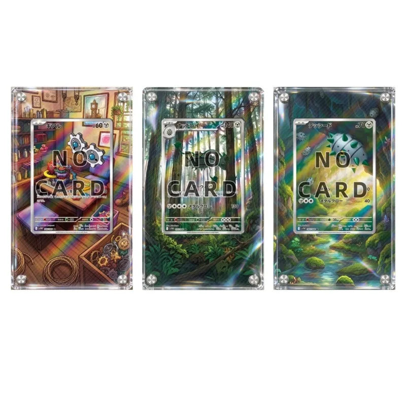 Extended Acrylic Card Block High-transparency Collectible Card Scratch-resistant Desktop Display TCG Card Not Included