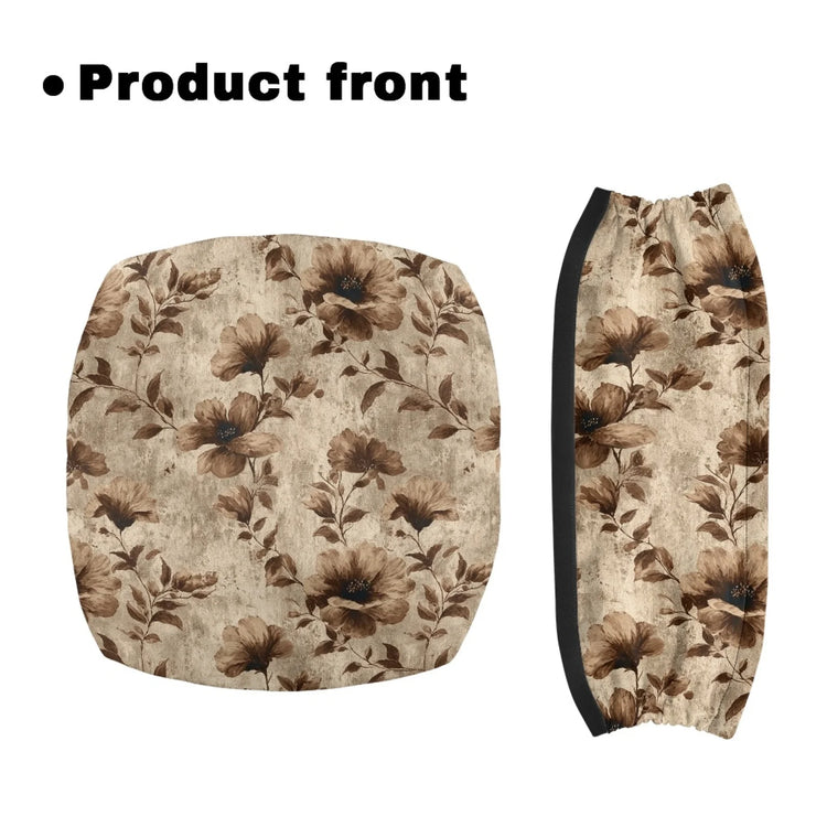 Coloranimal Palm Tree Set of 2 Walker Seat Cover for Seniors Adult Walker Seat Cushion Cover New Design