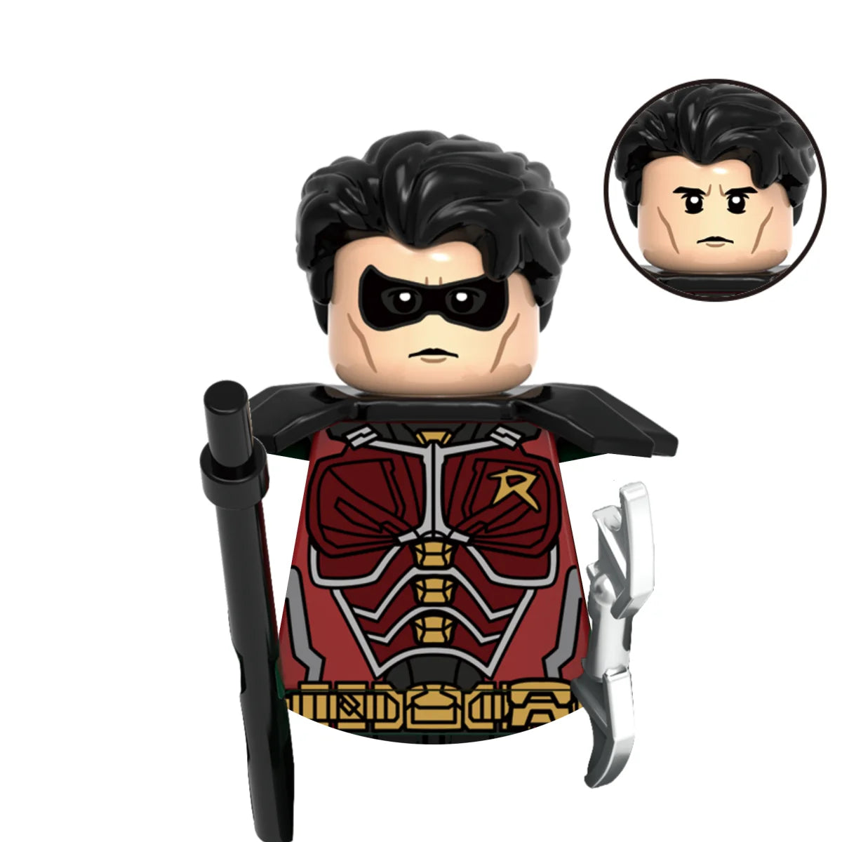 Blind Box Mini Building Blocks G0189 Figures Big Goblin Spiderman Iron Man Venom Captain Hawk Deadpool Armor Christmas Gifts Toy
