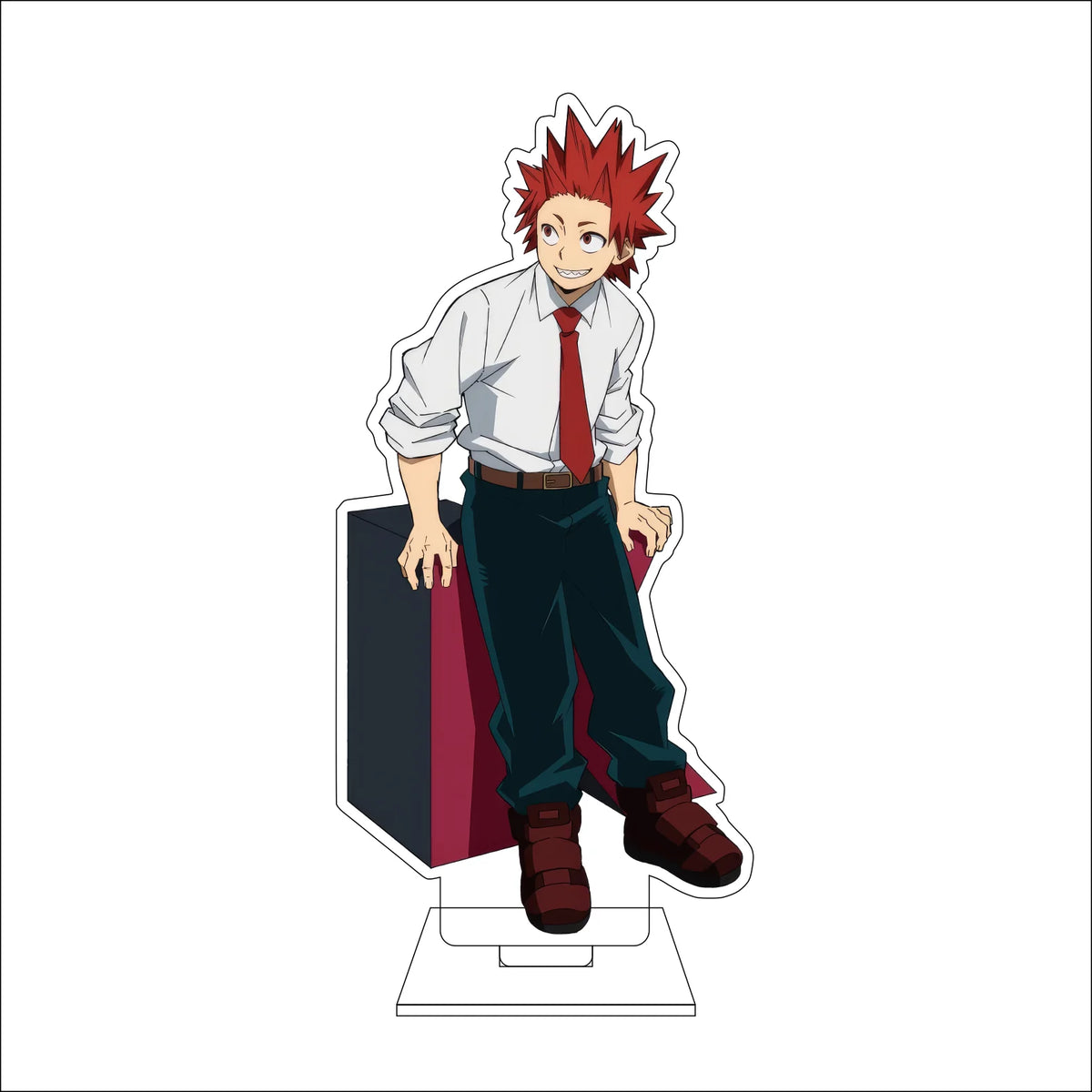 16CM Anime My Hero Academia‌ Cosplay Acrylic Figure Stand OCHACO URARAKA Todoroki Shoto Midoriya Izuku Ornaments Gift