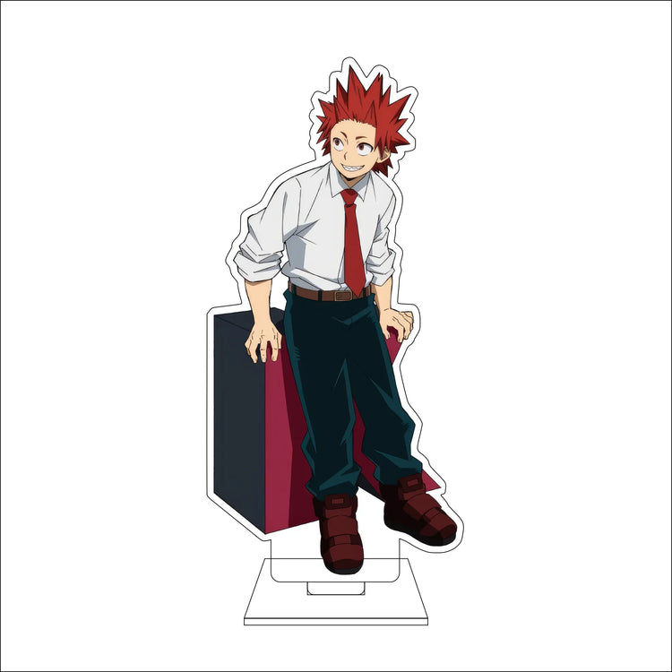 16CM Anime My Hero Academia‌ Cosplay Acrylic Figure Stand OCHACO URARAKA Todoroki Shoto Midoriya Izuku Ornaments Gift