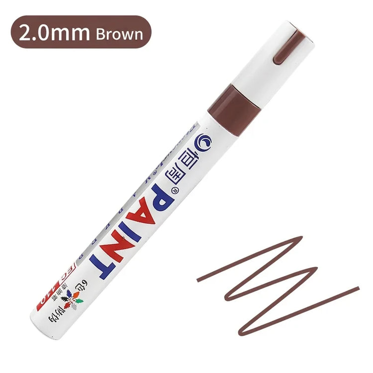 Permanent Paint Pen Quick-Drying Marker Multi-Surface Paint Pens For Shoe Repair Color Handmade Stationery Pen Supplies