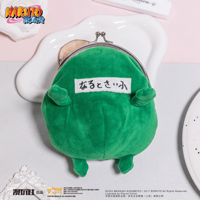 Naruto Green Frog China Official Authorization Cosplay Coin Purse Wallet