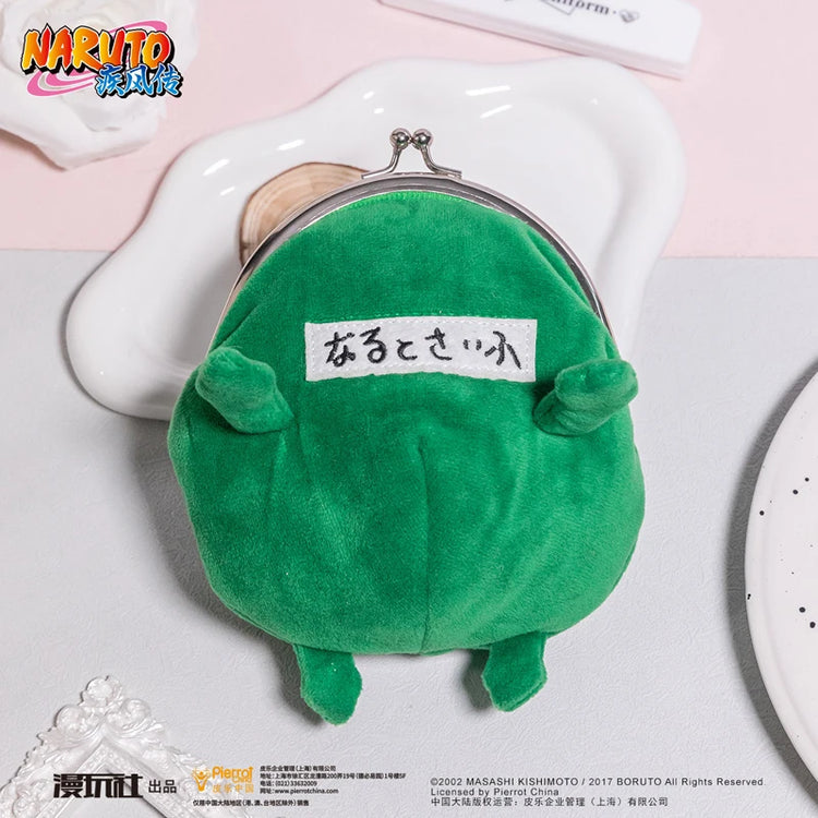 Naruto Green Frog China Official Authorization Cosplay Coin Purse Wallet