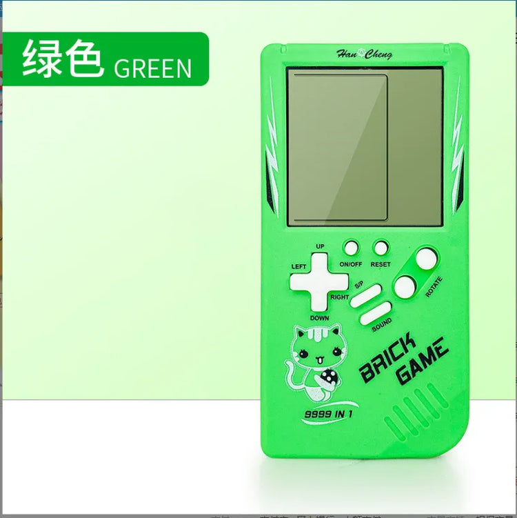 Classic Retro Handheld Game Console Large Screen Electronic Puzzle Game Toy for Kids