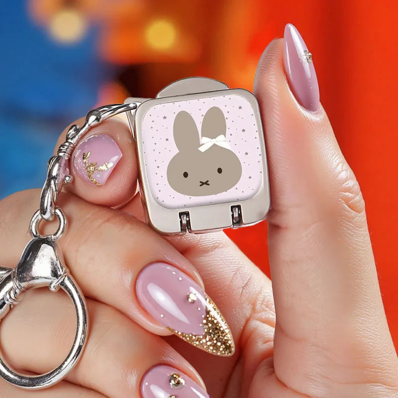 Miffy Rabbit Folding Mini Ultra Small Miffy Kawaii Nail Clipper Portable Nail Clipper Anti Pinch Nail Clipper Birthday Gifts