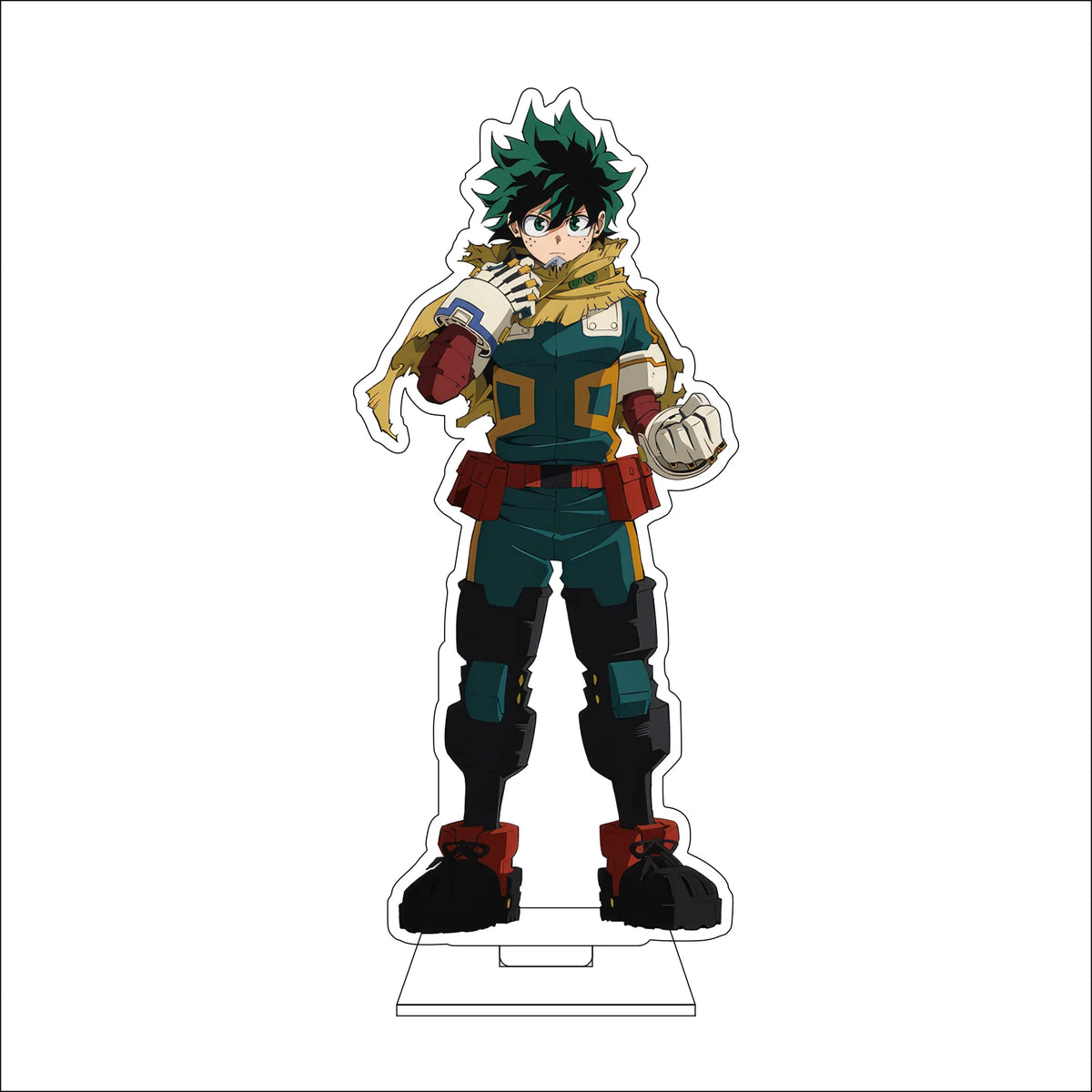 16CM Anime My Hero Academia‌ Cosplay Acrylic Figure Stand OCHACO URARAKA Todoroki Shoto Midoriya Izuku Ornaments Gift