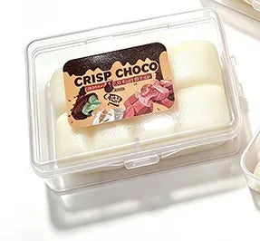 Chocolate Squishy Squeeze Toy Crispy Chocolate Wax Cracking Stress Ball Soft Realistic Food Squeeze Fidget Toy Relieve Stress