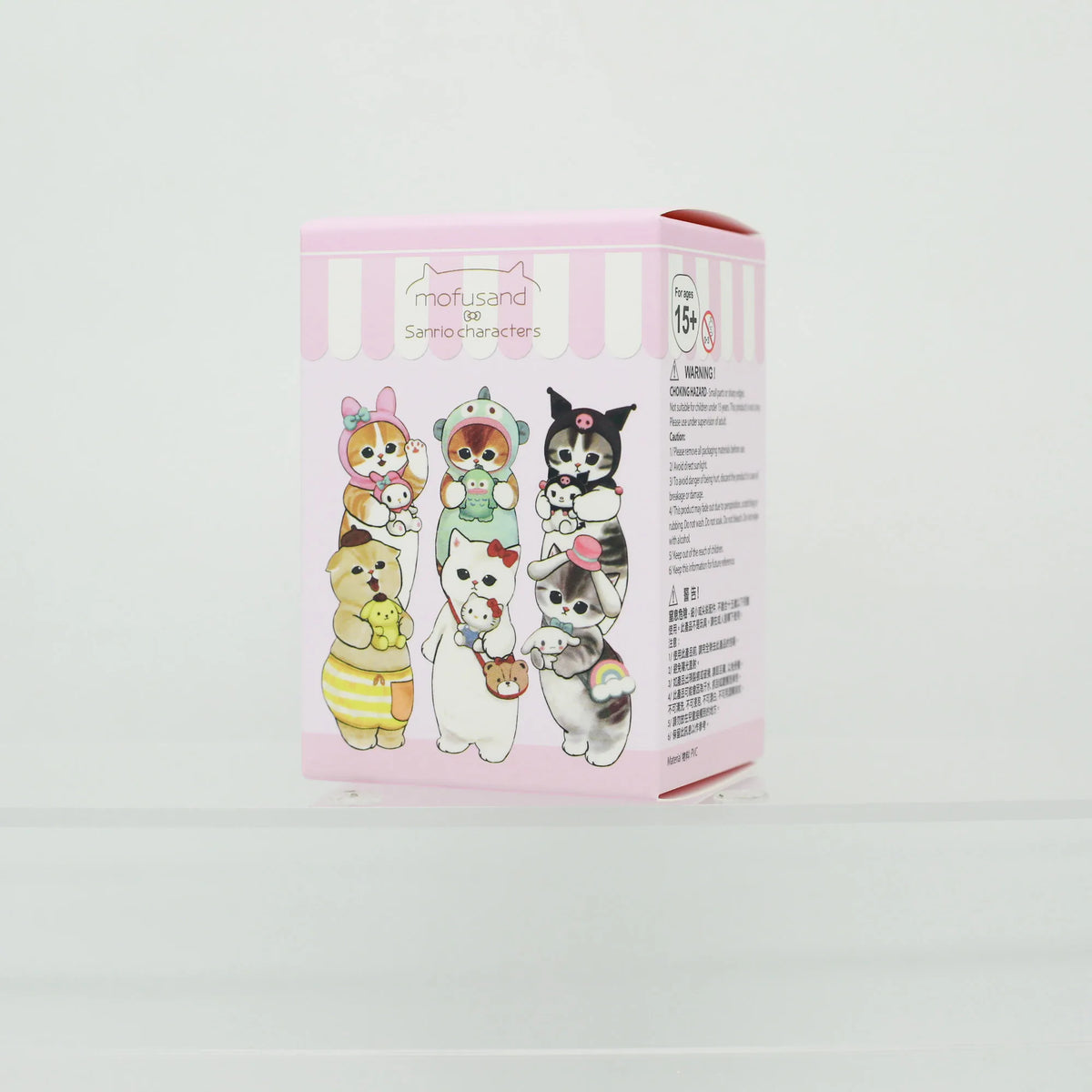 New Mofusand Collaboration Shark Cat Image Ugly Fish Doll Toy Display Fashion Blind Box Vinyl Face Blind Box Toys And Hobbies