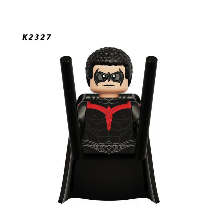 Blind Box Mini Building Blocks KDL851 Figures Big Goblin Spiderman Iron Man Venom Captain Hawk Deadpool Armor Christmas Gift Toy