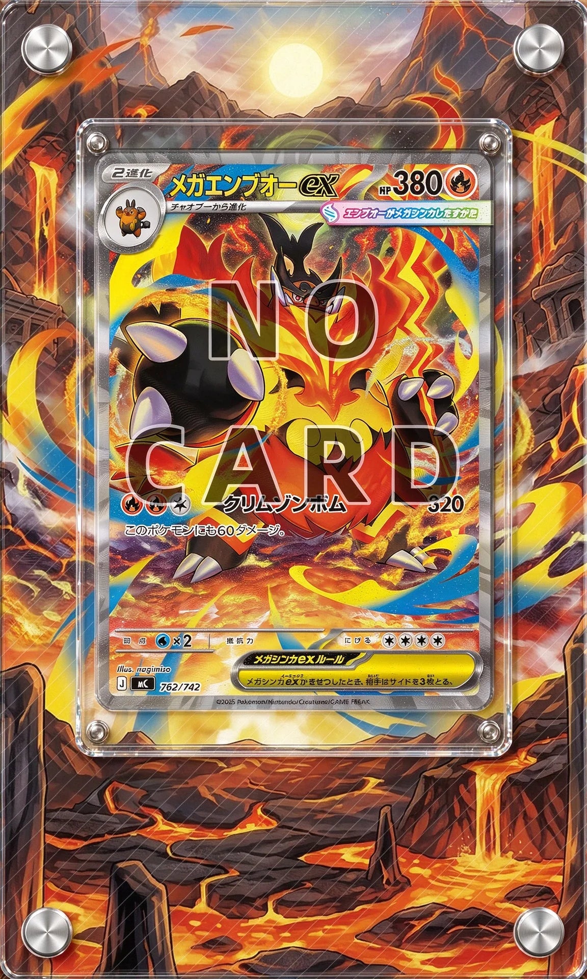 High-definition Acrylic Card Brick TCG Collection Protective Storage Rack Anime Display Frame Desk Decoration Cards Not Included