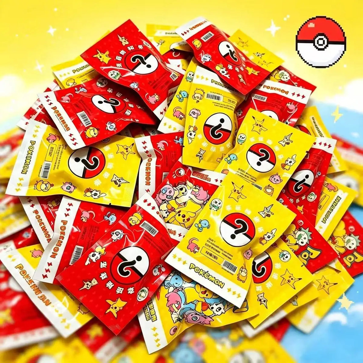 16Pcs Cute Cartoon Anime Eraser Blind Bag, Random Mini Pocket Desktop Decoration, Collectible Campus Supply Gift