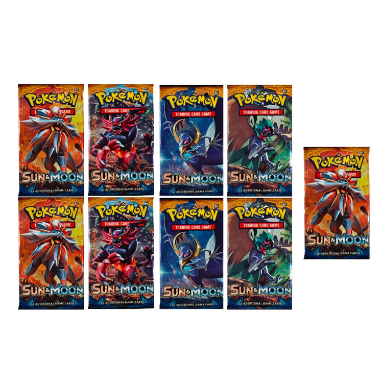 Pok é mon TCG Sun & Moon Booster Box Sealed Trading Card Lunala Solgaleo Incineroar Decidueye Anime Collectible Collection Gift