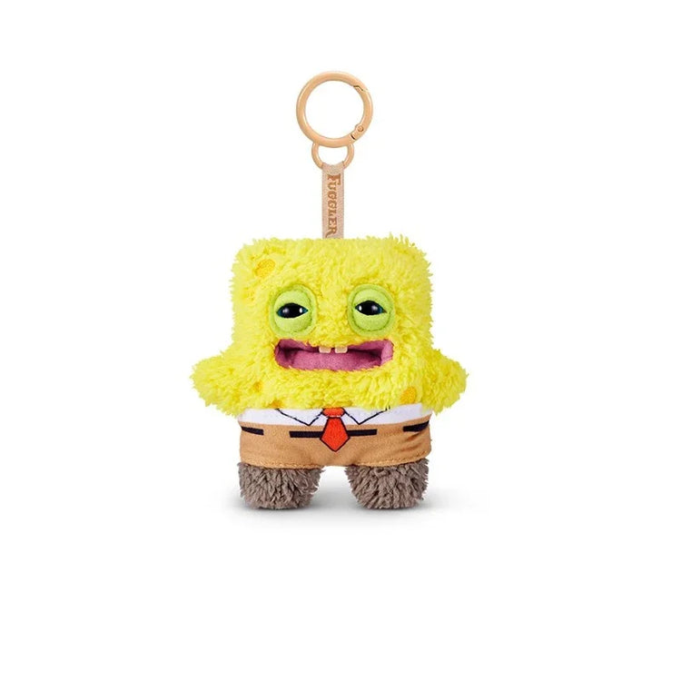 Fuggler SpongeBob Plush Pendant, Ugly Cute Teeth Monster Keychain, Kids Birthday Gift