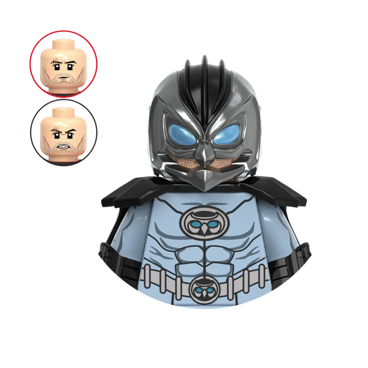 Blind Box Mini Building Blocks G0190 Figures Big Goblin Spiderman Iron Man Venom Captain Hawk Deadpool Armor Christmas Gift Toy