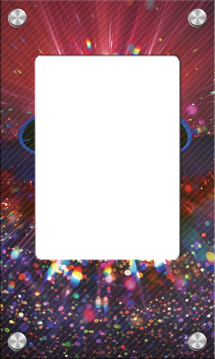 Exquisite Acrylic Showcase Brick 63x88mm TCG PTCG Premium Decor Display Frame for Hobby Fans No Card