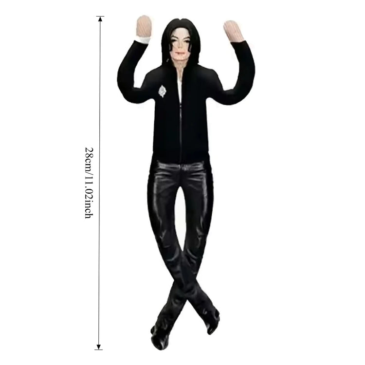 Hot Sale Michael Jackson Cosplay Prop Doll Plush Stuffed Figure Dolls Room Decoration Abstract Joint Mobility Props Gift