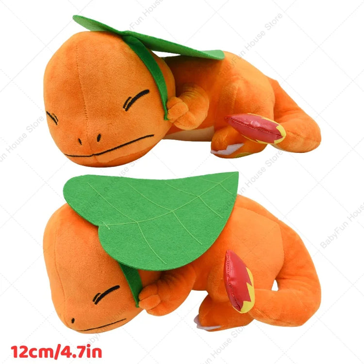 Pokemon Sleeping Gengar Eevee Charizard Sylveon Plush Toys Kawaii Sprigatito Oshawott Fuecoco Pamo Cubone Peluche Dolls Gift Kid