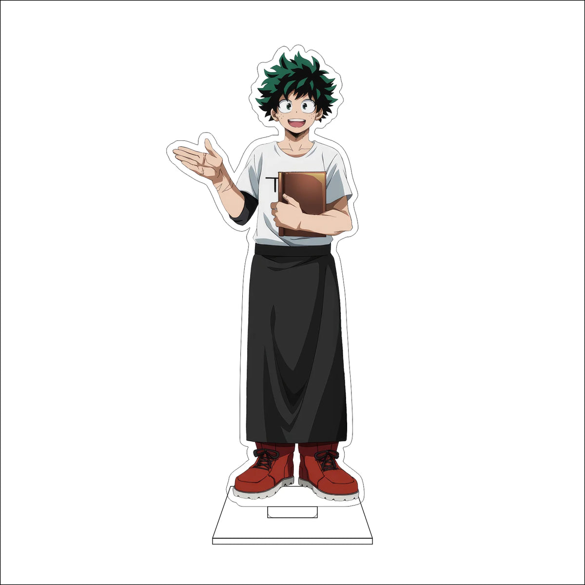 16CM Anime My Hero Academia‌ Cosplay Acrylic Figure Stand OCHACO URARAKA Todoroki Shoto Midoriya Izuku Ornaments Gift