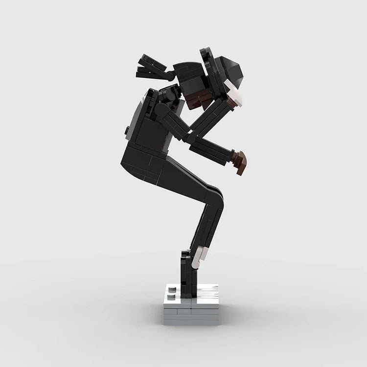 MOC Michael Jackson Building Blocks Set King of Pop Figure Model Space Walk Pose Bricks Kit DIY Construction Toys for Adults Fan