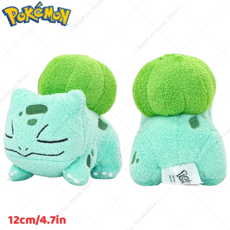 Pokemon Sleeping Gengar Eevee Charizard Sylveon Plush Toys Kawaii Sprigatito Oshawott Fuecoco Pamo Cubone Peluche Dolls Gift Kid