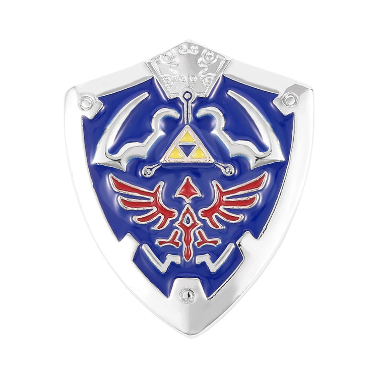 The Legend of Zeldas Brooch for Men Women Vintage Triforce Triangle Amulet Lapel Pins Cosplay Party Gifts