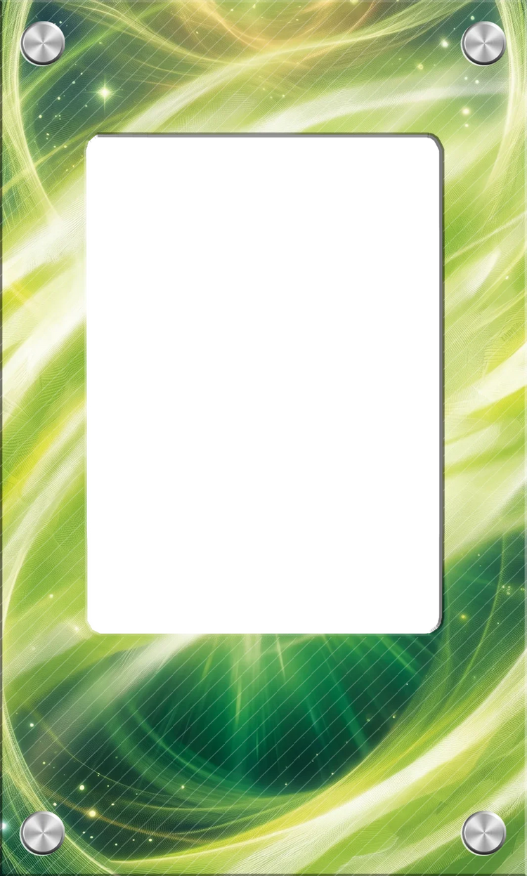 Exquisite Solid Acrylic Display Brick 63x88mm TCG PTCG Mountain Backdrop Showcase for Hobby Enthusiasts No Card