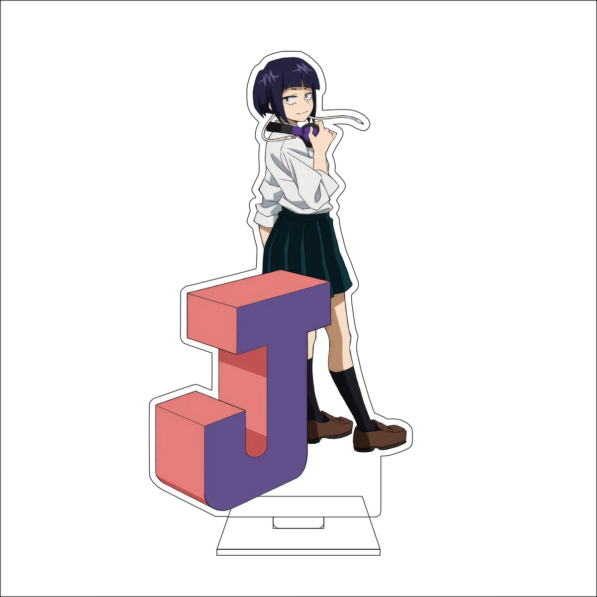 16CM Anime My Hero Academia‌ Cosplay Acrylic Figure Stand OCHACO URARAKA Todoroki Shoto Midoriya Izuku Ornaments Gift