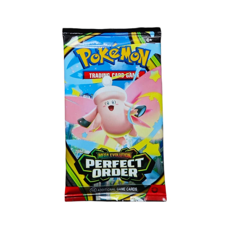 Pokémon Mega Evolution Perfect Order Series Booster Box Bundle Rare Holo Trading Cards Collectible Set for TCG Players