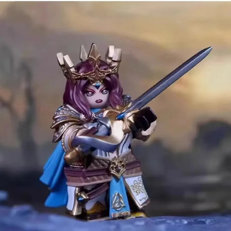 2025 NEW GP201 Lich King Medieval Round Table Knights building block Anime bricks Action Figure Collection Model Doll Toy Gifts