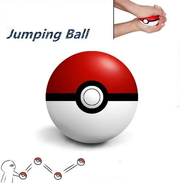 6cm Pokémon Poké Ball Pet Stress Relief Ball, Fun Pet Toy, Squeezable Dog Fitness Ball, Cat and Dog Teaser