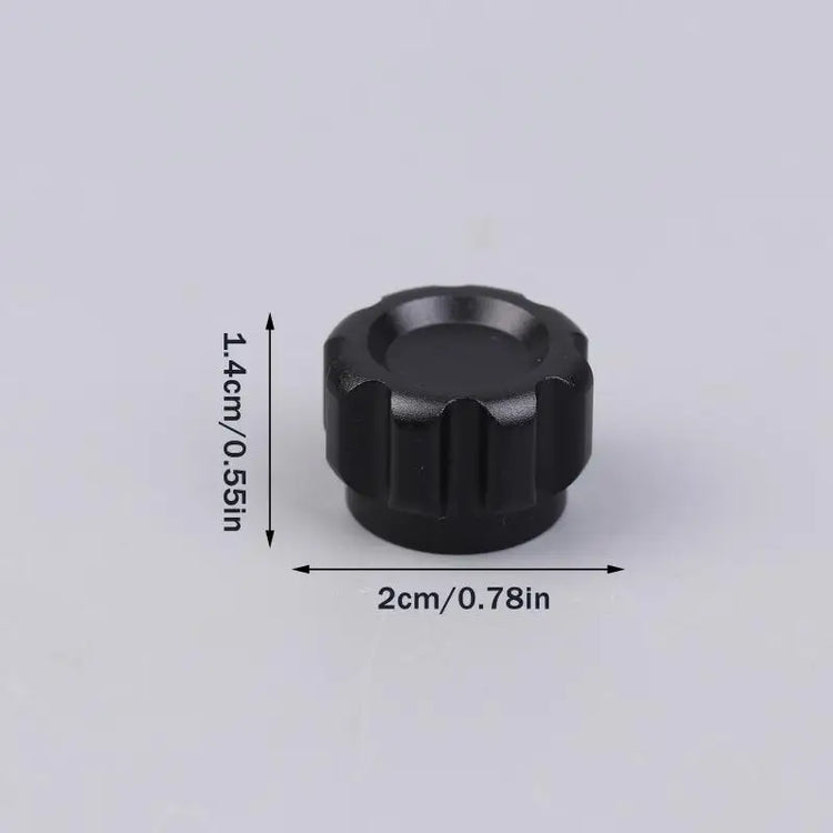 /KQM/Simulator Knob Simulator Steering Wheel Switch Button Diameter 20mm With 6.0mm Holes (Racing Simulator Knob) Metal