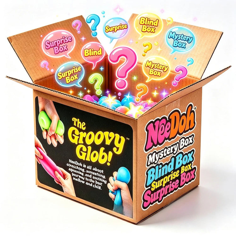 100+ Pieces NEEDOH Surprise Blind Box Slow Rebound Squeeze Fidget Toy Stress Relief Sensory Play Birthday Party Surprise Gift