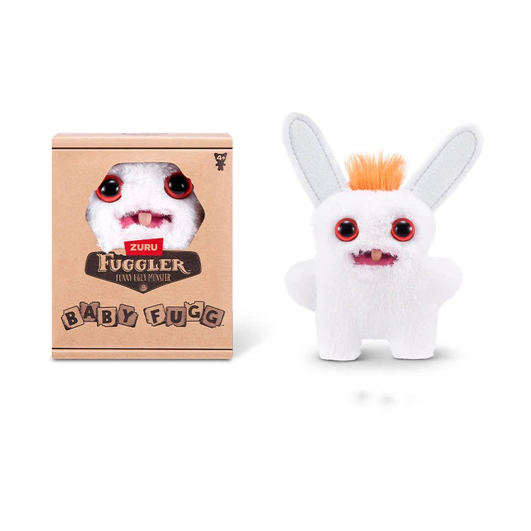 Fuggler Ugly Teeth Monsters Plush Toys Fuggler Baby Cartoon Wide Eyed Weirdo Rabbit Peluche Kawaii Multicolor Peluche Doll 8-9CM