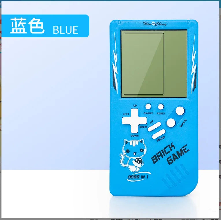 Classic Retro Handheld Game Console Large Screen Electronic Puzzle Game Toy for Kids