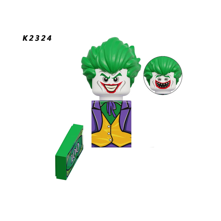 Blind Box Mini Building Blocks KDL851 Figures Big Goblin Spiderman Iron Man Venom Captain Hawk Deadpool Armor Christmas Gift Toy