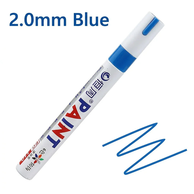 Permanent Paint Pen Quick-Drying Marker Multi-Surface Paint Pens For Shoe Repair Color Handmade Stationery Pen Supplies