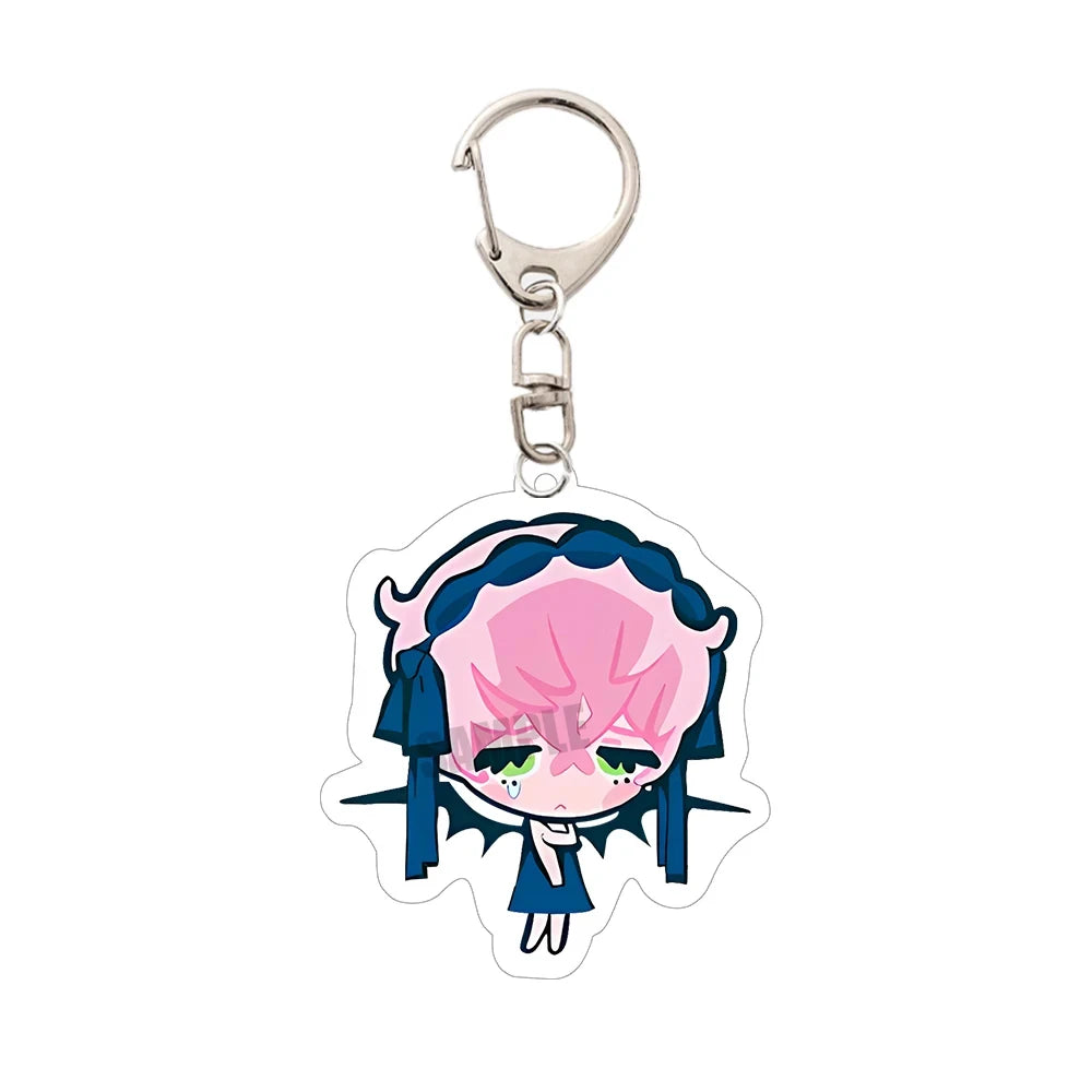 Alien Stage Acrylic Keychain Luka Mizi Hyuna Ivan Sua Till Anime Game Cartoon Plush Schoolbag Bag Cute Exquisite Gift Pendant