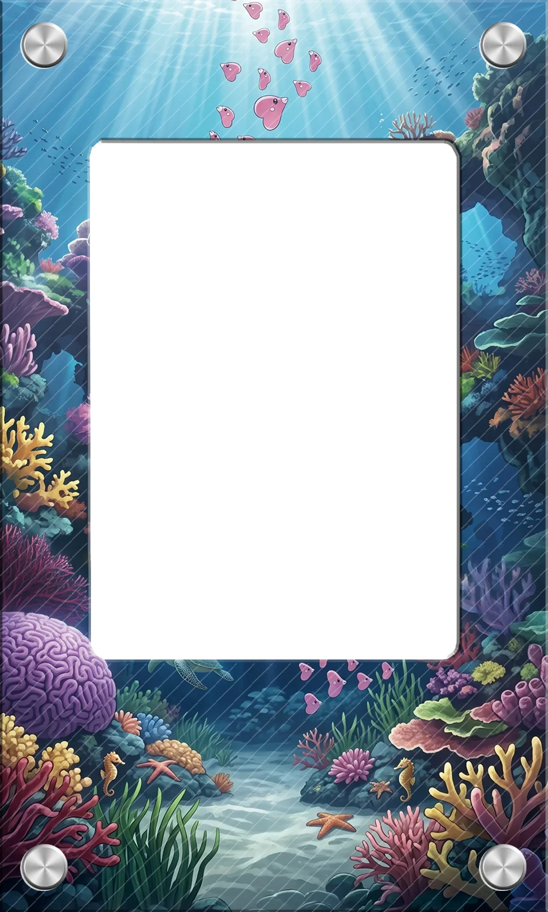 Exquisite Solid Acrylic Display Brick 63x88mm TCG PTCG Mountain Backdrop Showcase for Hobby Enthusiasts No Card