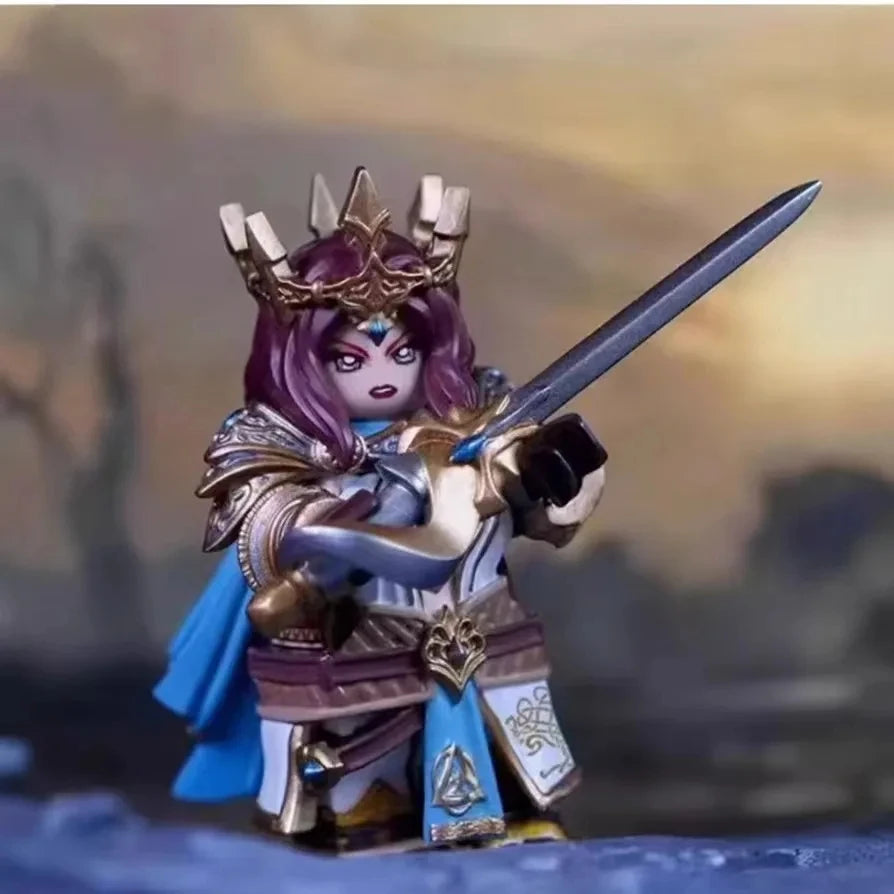 2025 NEW GP201 Lich King Medieval Round Table Knights building block Anime bricks Action Figure Collection Model Doll Toy Gifts