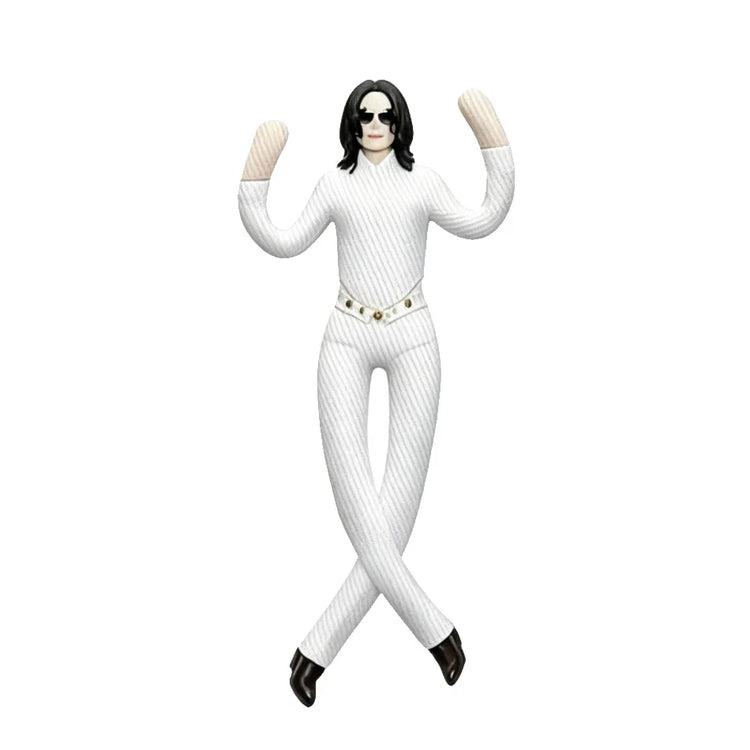 Hot Sale Michael Jackson Cosplay Prop Doll Plush Stuffed Figure Dolls Room Decoration Abstract Joint Mobility Props Gift