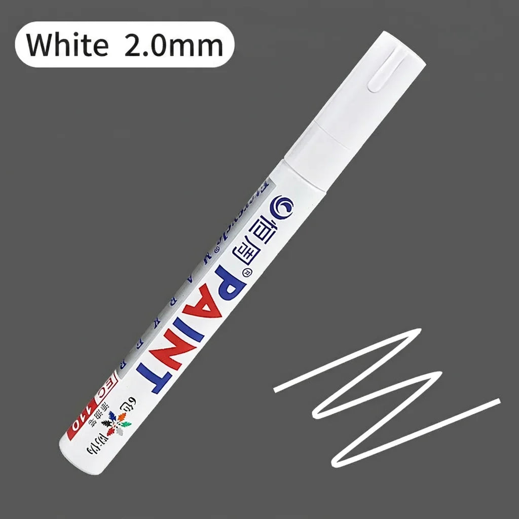 Permanent Paint Pen Quick-Drying Marker Multi-Surface Paint Pens For Shoe Repair Color Handmade Stationery Pen Supplies