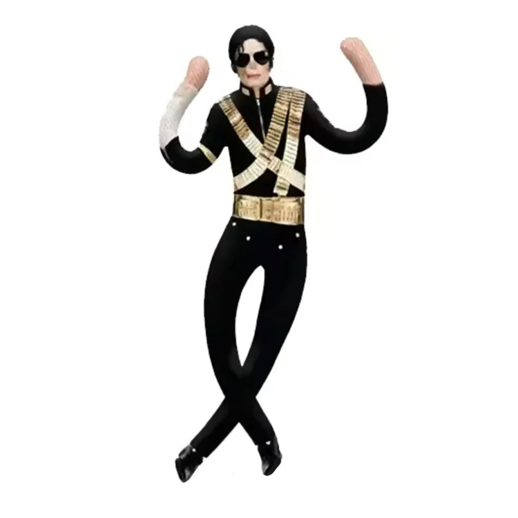 Hot Sale Michael Jackson Cosplay Prop Doll Plush Stuffed Figure Dolls Room Decoration Abstract Joint Mobility Props Gift
