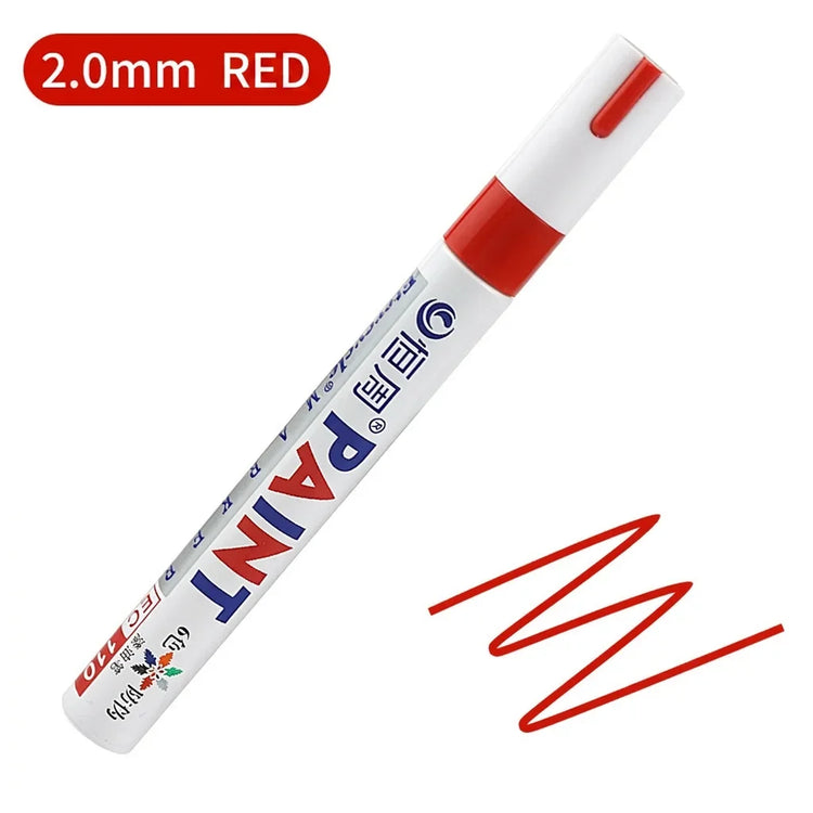 Permanent Paint Pen Quick-Drying Marker Multi-Surface Paint Pens For Shoe Repair Color Handmade Stationery Pen Supplies