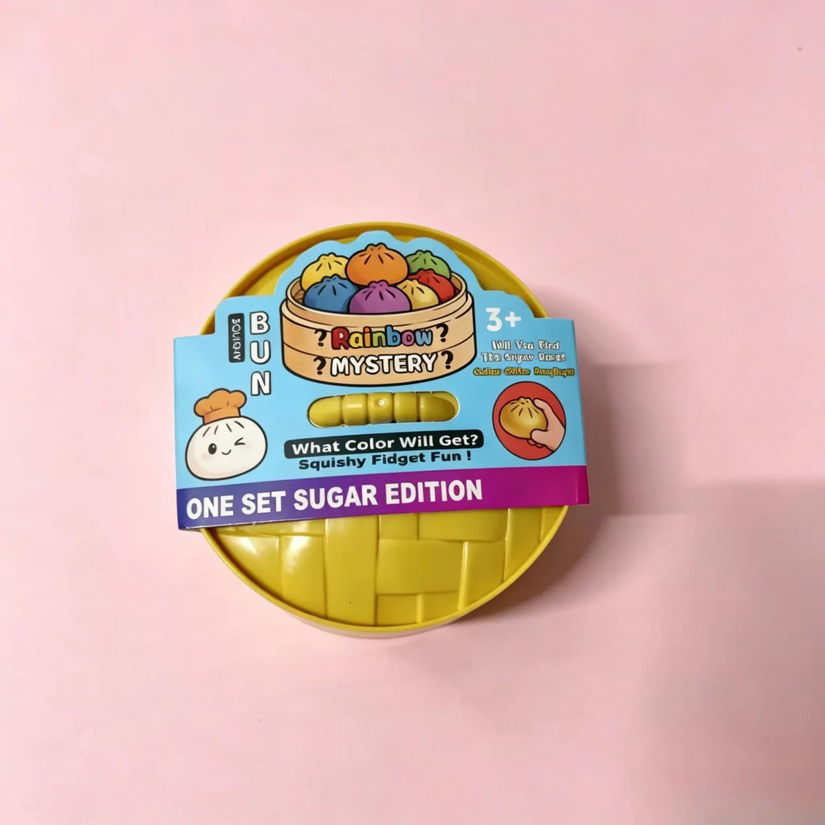 New Glitter Dumpling Squishy Toy Blind Box Ultra Rare Gold Glitter Hidden Edition Dumplings Sensory Dough Ball for Stress Relief